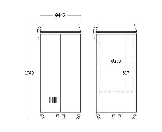 Beverage cooler Scandomestic