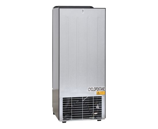 Scandomestic DC200BD Vitrīna 133cm Melna