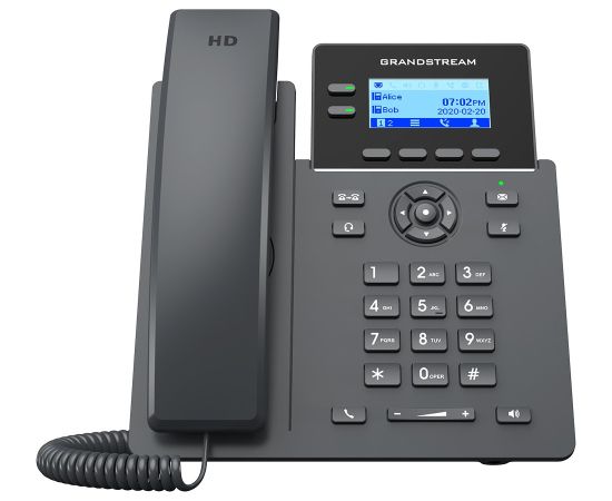 Grandstream Networks GRP2602G IP phone Black 2 lines LCD Wi-Fi