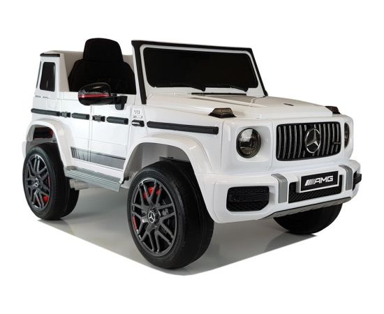 Lean Cars Electric Ride-On Car Mercedes G63 White
