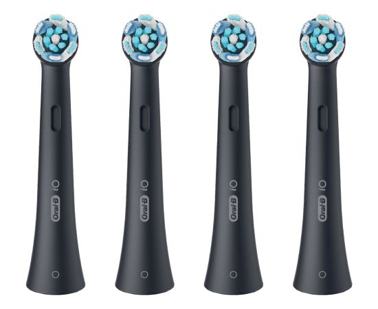 Braun iO RB CBF-4-1 Oral-B UltimateClean zobu birstes uzgaļi, melni, 4gab