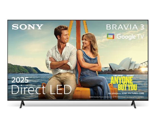 Sony 65" BRAVIA 3 Direct LED Google TV televizors (2025)