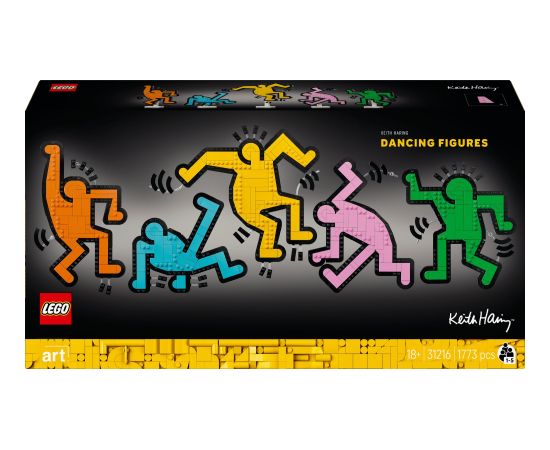 LEGO Art Keith Haring — tańczące postacie (31216)