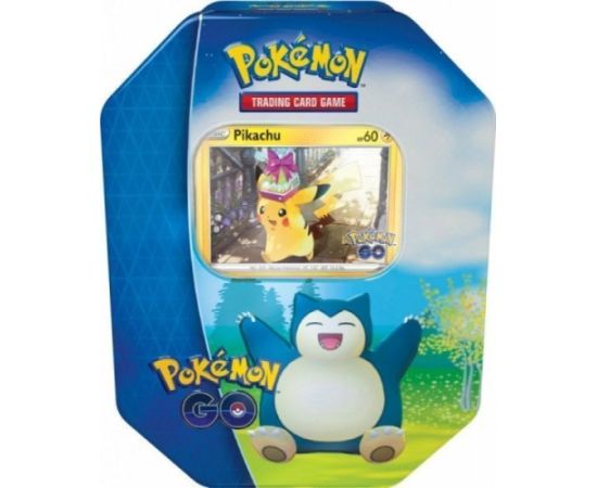 Pokemon Pokemon TCG Karty Pokmon Go Tin Box Snorlax