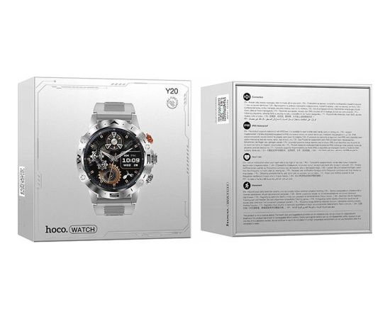 Smartwatch Hoco Y20 silver