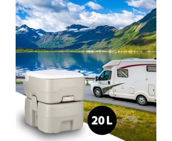 Ceļojumu tualete NC0025 PORTABLE TRAVEL TOILET 20 L NILS CAMP