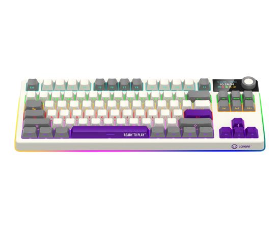 LORGAR KBP70TKLW, Wireless TKL Mechanical Gaming Keyboard Pro, Beige, EN layout