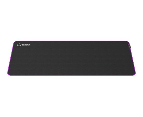 Lorgar Main 319, Gaming mouse pad, High-speed surface, Purple anti-slip rubber base, size: 900mm x 360mm x 3mm, weight 0.6kg