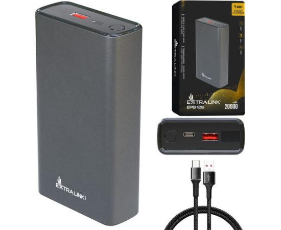 Extralink EPB-126 Portatīvais akumulators 20000mAh