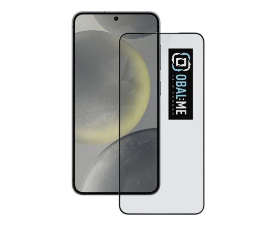 iLike Samsung  OBAL:ME 5D Glass Screen Protector for Samsung Galaxy S24 Black