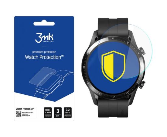 3MK   Huawei Watch GT 2 46mm - 3mk Watch Protection  v. FlexibleGlass Lite
