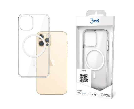 3MK Apple  iPhone 12 Pro Max - 3mk Mag Case Transparent
