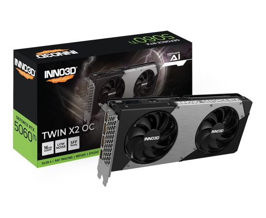 INNO3D GeForce RTX 5060 Ti TWIN X2 OC NVIDIA 16 GB GDDR7
