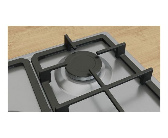 Bosch Serie 4 PGQ7B5K90 hob Stainless steel Built-in 75 cm Gas 5 zone(s)
