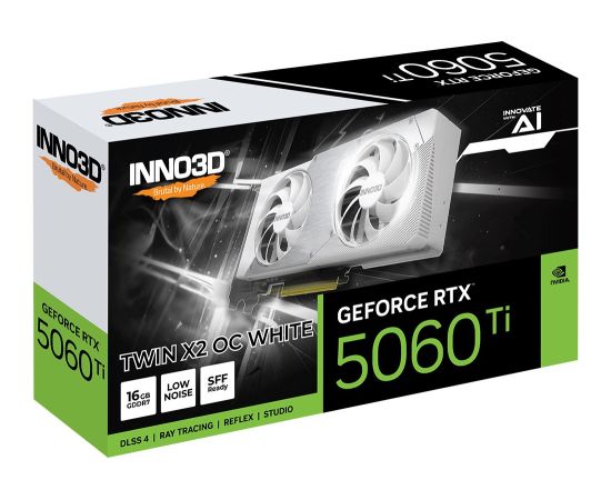 INNO3D GeForce RTX 5060 Ti TWIN X2 OC NVIDIA 16 GB GDDR7