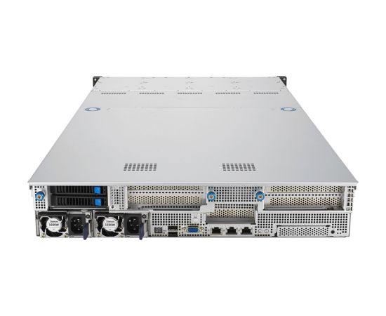 Platforma Asus Rack (2U) RS520A-E12-RS12U AMD Epyc 9004 (12x NVMe, 2xM.2, 2xGPU, 2x1Gbe, IPMI, 1+1 1600W)