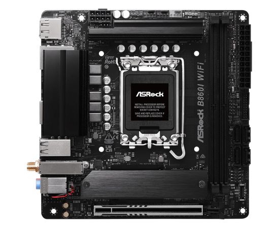 Asrock B860I WiFi Intel B860 LGA 1851 (Socket V1) mini ITX