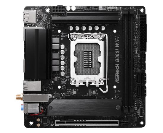 Asrock B860I WiFi Intel B860 LGA 1851 (Socket V1) mini ITX