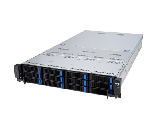 Platforma Asus Rack (2U) RS720-E11-RS12U Intel  Scalable 4/5gen (12x NVMe/SATA HS, 2x M.2, 2x 10Gbe, IPMI, 1+1 2600W)