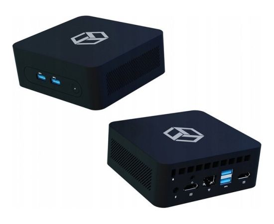 Mini PC Qoobe ANN100 N100/12GB/SSD 512GB/Win 11 Pro czarny
