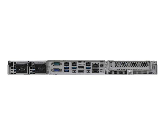 Platforma ASRock Rack (1U) AMD Ryzen 7000 (4xLFF, 2xGbE, 2x10GbE, Red. PSU, IPMI)