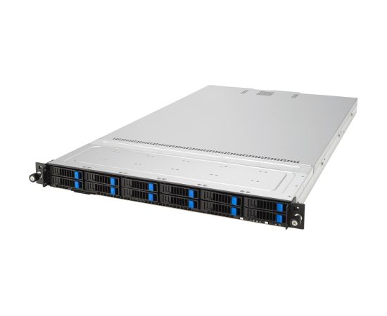ASUS RS700A-E12-RS12U Socket SP5 Rack (1U) Black, Steel