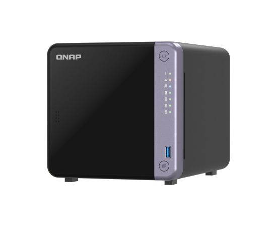QNAP TS-432X-4G NAS/storage server Tower Ethernet LAN Black Alpine AL-524