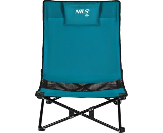 Nils Extreme NC3306 KRZESŁO PLAŻOWE NIEBIESKO CZARNE NILS CAMP