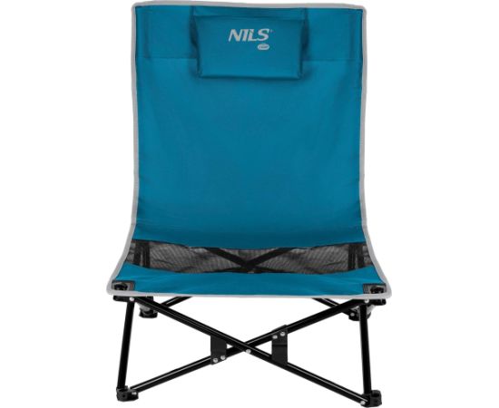 Nils Extreme NC3306 KRZESŁO PLAŻOWE NIEBIESKO SZARE NILS CAMP