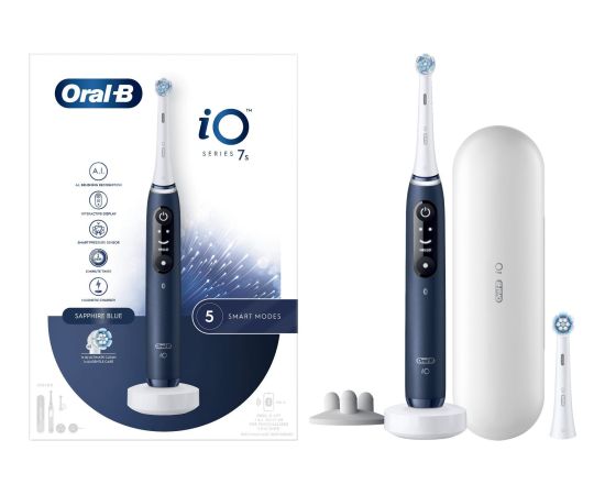 Braun Oral-B iO Series 7S toothbrush blue