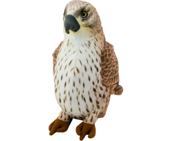 Leantoys Pluszowa Maskotka Przytulanka Ptak Sokół Wędrowny Brązowy 30cm
