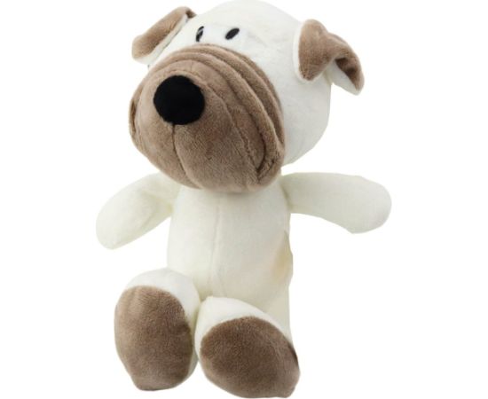 Leantoys Mała Pluszowa Maskotka Przytulanka Piesek Mops Przyssawka 16cm