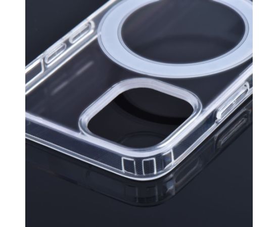 iLike Apple  CLEAR MAG COVER case compatible with MagSafe for IPHONE 13 transparent