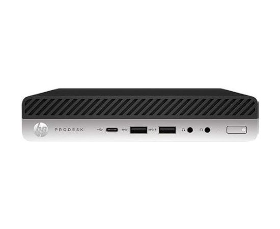 HP ProDesk 600 G3 i5-7500| 8GB DDR4|256GB SDD| Windows 10 Pro| Mini dators| melns, sudraba (atjaunots)