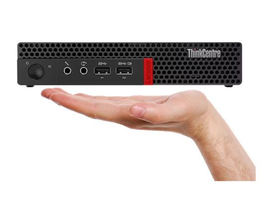 Lenovo ThinkCentre M910x|i5-7500|8GB DDR4|256GB SSD| Windows 10 Pro|Mini PC черный (восстановленный)