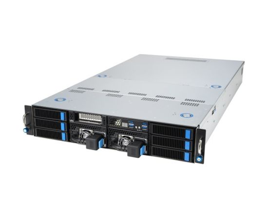 ASUS 90SF0251-M004X0 server barebone Intel C741 Rack (2U) Black, Steel