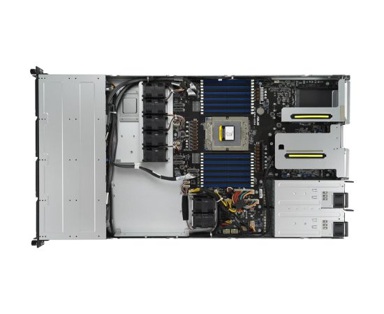 ASUS RS500A-E12-RS4U Socket SP5 Rack (1U) Black, Silver