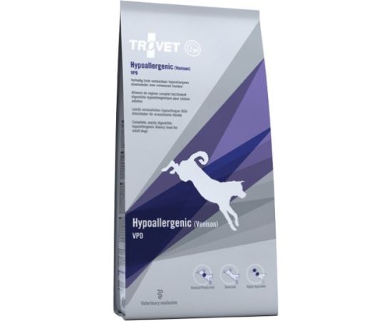 TROVET Hypoallergenic VPD with venison - dry dog food - 10 kg