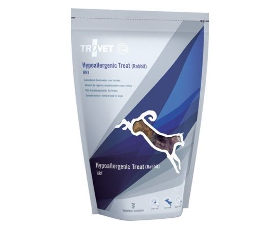 TROVET Hypoallergenic Treat HRT with rabbit - Dog treat - 250g