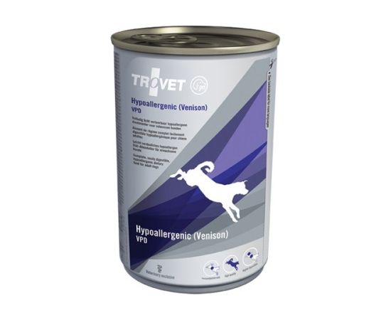TROVET Hypoallergenic VPD with venison - Wet dog food - 400 g