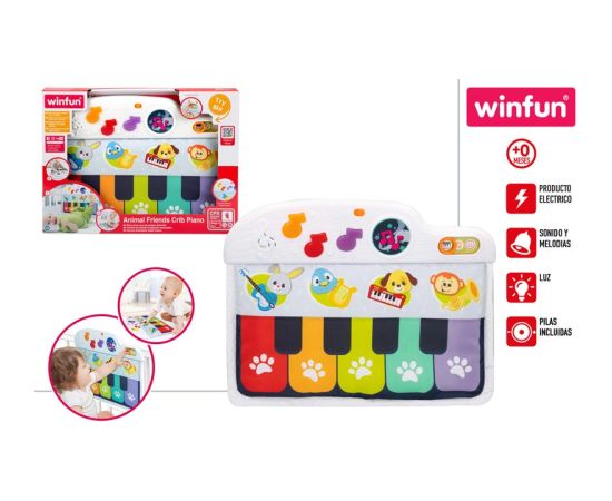 Win Fun Paklājiņš  zīdaiņiem Klavieres no 0 men. CB46878