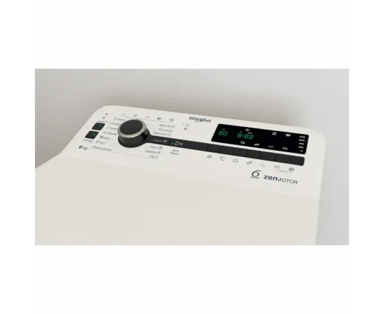 Whirlpool TDLRB 6252BS EU/N 6kg 1200apgr Veļas mazgājamā mašīna ar augšējo ielādi