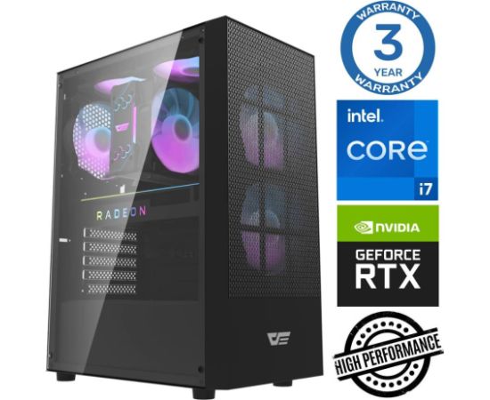 INTOP i7-14700F 32GB DDR5 1TB SSD M.2 NVME+2TB RTX5060Ti 8GB no-OS