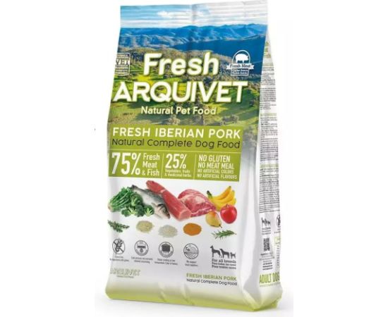 ARQUIVET Fresh Iberian Pork and fish - semi-moist dog food - 2,5kg