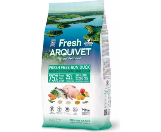 ARQUIVET Fresh Duck with ocean fish - semi-moist dog food - 10 kg