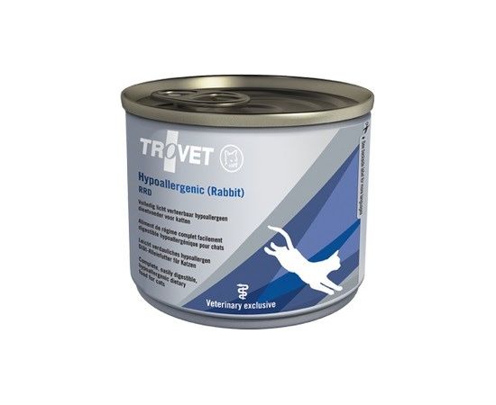 TROVET Hypoallergenic RRD with rabbit - wet cat food - 200g