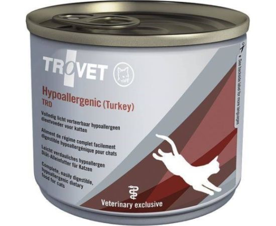 TROVET Hypoallergenic TRD with turkey - wet cat food - 200g