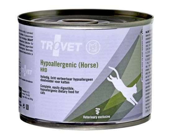TROVET Hypoallergenic HRD with horse - wet cat food - 200g