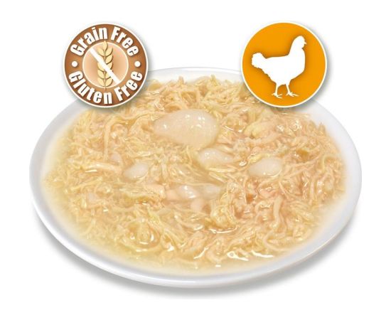 ARQUIVET puszka dla kota kurczak w sosie z łososiem 80g
