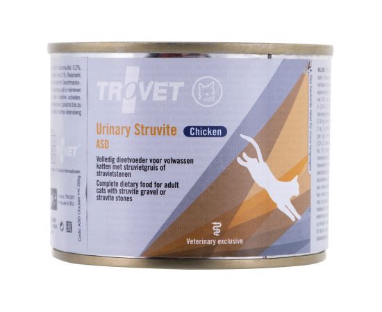TROVET ASD Urinary Struvite with chicken - wet cat food - 200 g